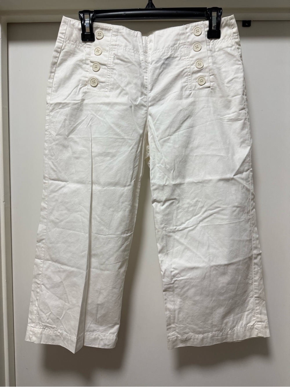 Sandro petite cropped cotton pants size 6P